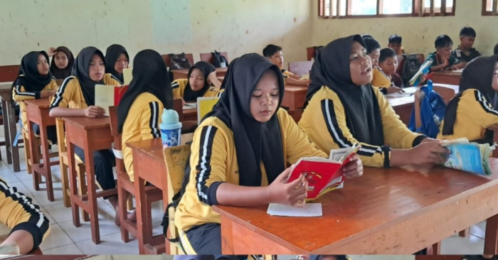 Kelas Tahfizd MTsN 7 Bungo Gelar Setoran dan Muraja'ah Hafalan