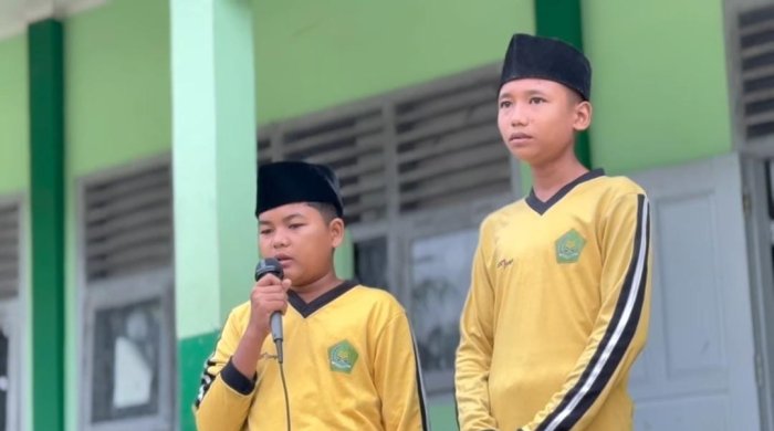 Dua Siswa Kelas VIII A Tampil Mengesankan di Ajang Minat dan Bakat Lewat Kemampuan Tahfidz