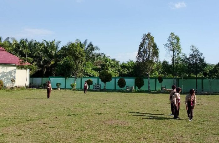 Latihan Rutin Paspraja MTsN 7 Bungo, Wujudkan Semangat Disiplin dan Kekompakan