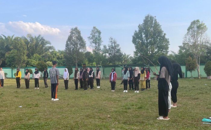 Anggota PMR MTsN 7 Bungo Bersiap Laksanakan Kemah MAPABA