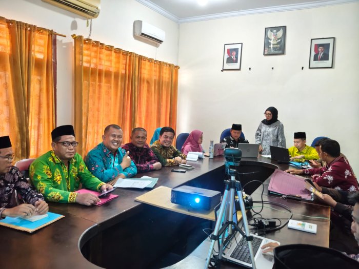Kepala MTsN 7 Bungo Ikuti Rapat Implementasi PMK 32/2025: Penguatan Tata Kelola dan Standarisasi Tenaga Kerja Madrasah