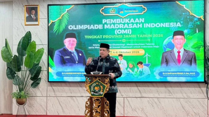 OMI Bukan Sekedar Kompetisi, Kakanwil Dorong Pembinaan Talenta Siswa