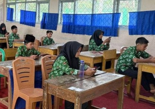 Hari Ketiga ASAS Ganjil 2025/2026 di MTsN 7 Bungo Berjalan Lancar dan Tertib Meski Sebelumnya Terkendala Teknis