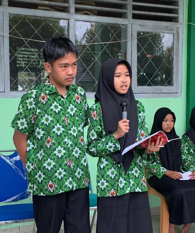 Secara Demokratis, Sitia Anjani dan Adam Mursalin Terpilih Sebagai Ketua dan Wakil Ketua OSIM MTs Negeri 7 Bungo Periode 2025-2026