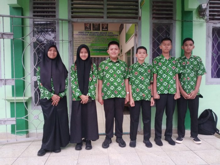 Delegasi MTsN 7 Bungo Siap Sukseskan Olimpiade Madrasah Indonesia (OMI) Tingkat Kabupaten