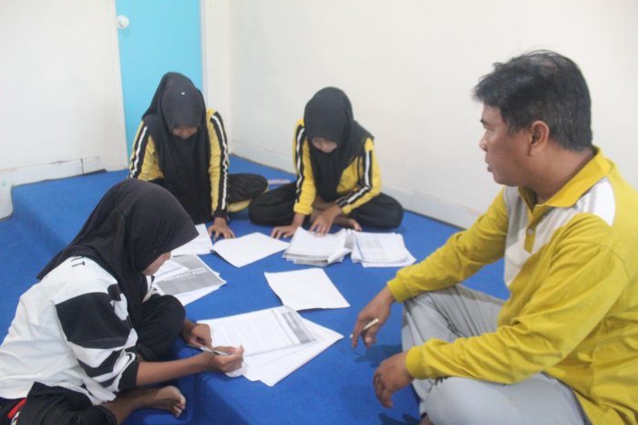 Jelang OMI Kabupaten Bungo, Siswa MTsN 7 Bungo Intensifkan Bimbingan dan Latihan