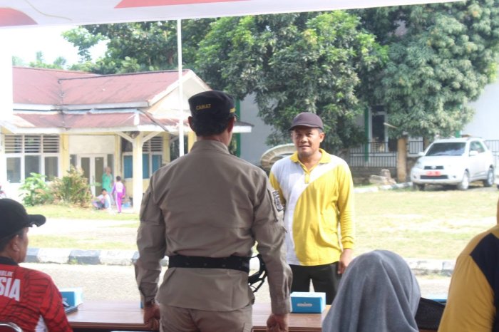 Pembukaan Rangkaian Perlombaan Antarpelajar Tingkat Kecamatan Tanah Tumbuh Semarakkan HUT ke-81 RI