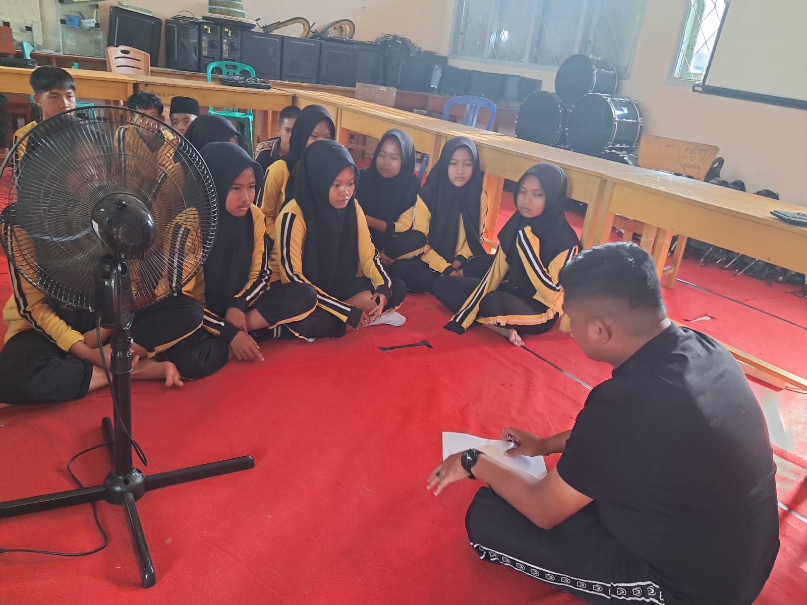 OSIM MTsN 7 Bungo Gelar Rapat Persiapan Perayaan HUT ke-80 RI