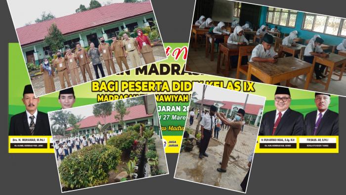 Madrasah Tsanawiyah Negeri 7 kembali Laksanakan Ujian Madrasah  Berbasis Android