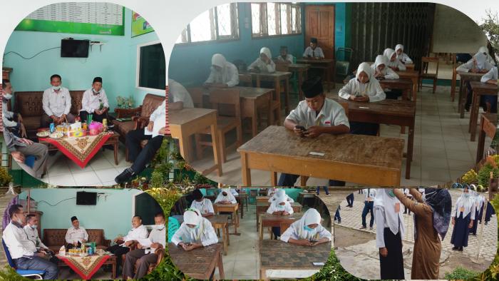 Kepala Kemenag Tinjau Pelaksanaan UM di MTsN 7 Bungo 