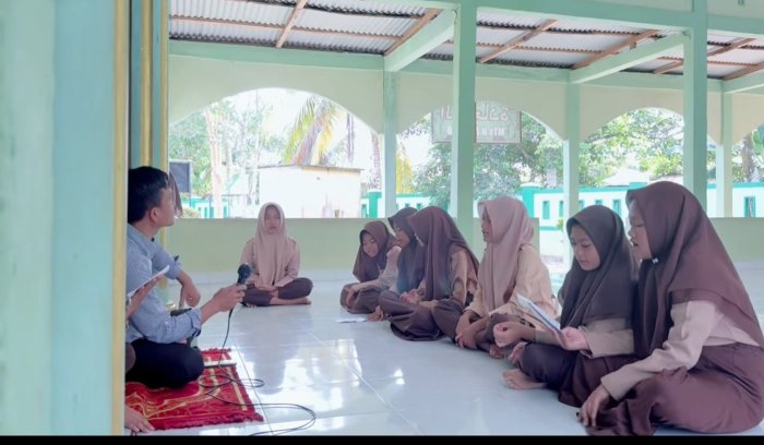 Suara Al-Quran Kembali Menggema di MTsN 7 Bungo Lewat Kegiatan Ekstrakurikuler Tilawah