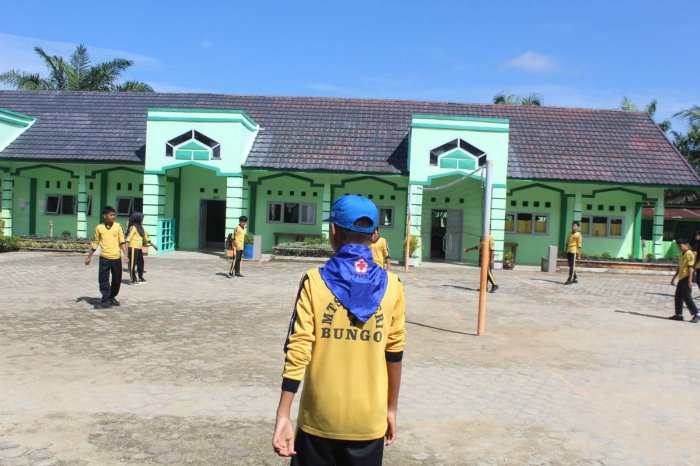 PMR MTsN 7 Bungo Selalu Siaga, Wujud Nyata Semangat Menolong Sesama