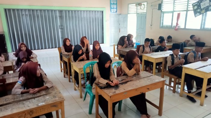 Biasakan Doa Sebelum Pulang, MTsN 7 Bungo Tanamkan Nilai Karakter Religius pada Siswa