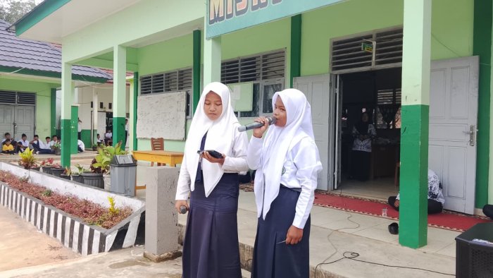 Siswa MTsN 7 Bungo Tampilkan Persembahan Spesial Usai Pensi Guru HGN 2025
