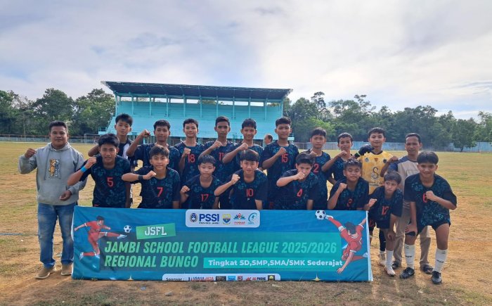 MTsN 7 Bungo Raih Kemenangan Tipis 1-0 atas SMPN 2 Bungo di Ajang JSFL 2025/2026