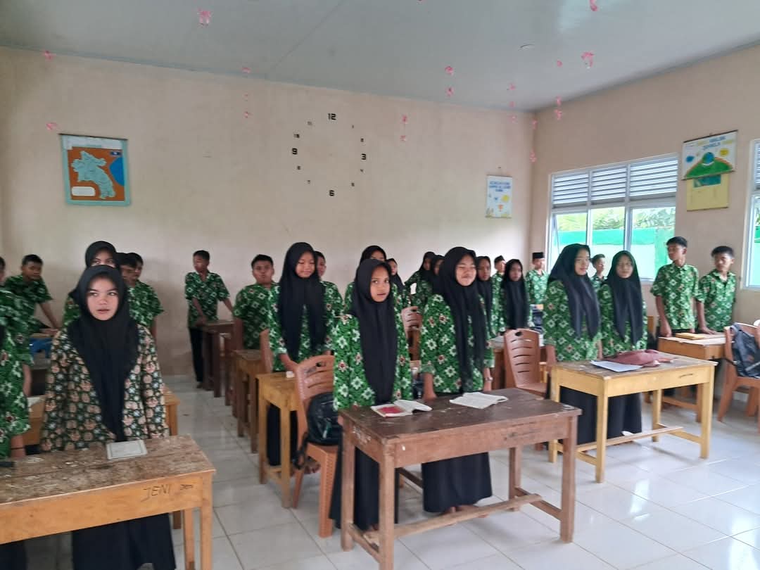 KBM di MTs Negeri 7 Bungo Kembali Digelar Setelah Pembelajaran Mandiri Awal Ramadhan