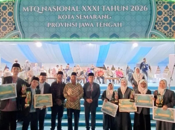 Prestasi Meningkat, Jambi Tempati Peringkat 13 MTQ Nasional XXXI Prestasi Meningkat, Jambi Tempati Peringkat 13 MTQ Nasional XXXI