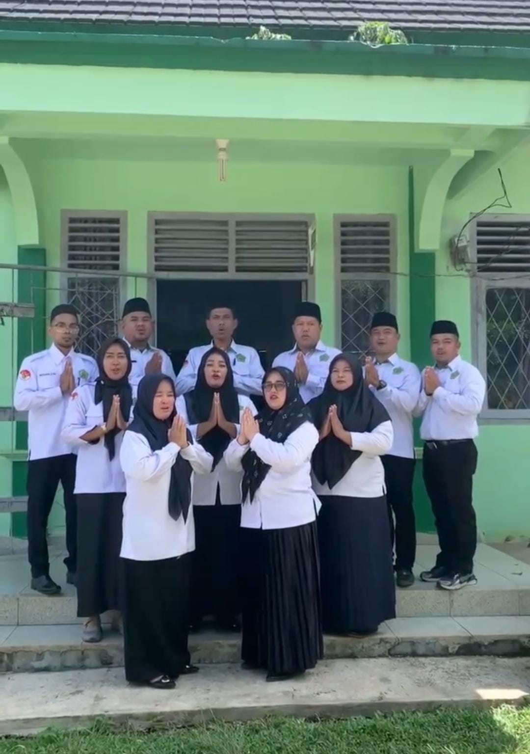 CASN PPPK Tahap 1 MTsN 7 Bungo Lakukan Penanaman Pohon sebagai Implementasi Penguatan Ekoteologi