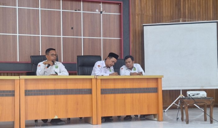 Kepala MTsN 7 Bungo Hadiri Rapat Koordinasi Persiapan OMI Tingkat Provinsi