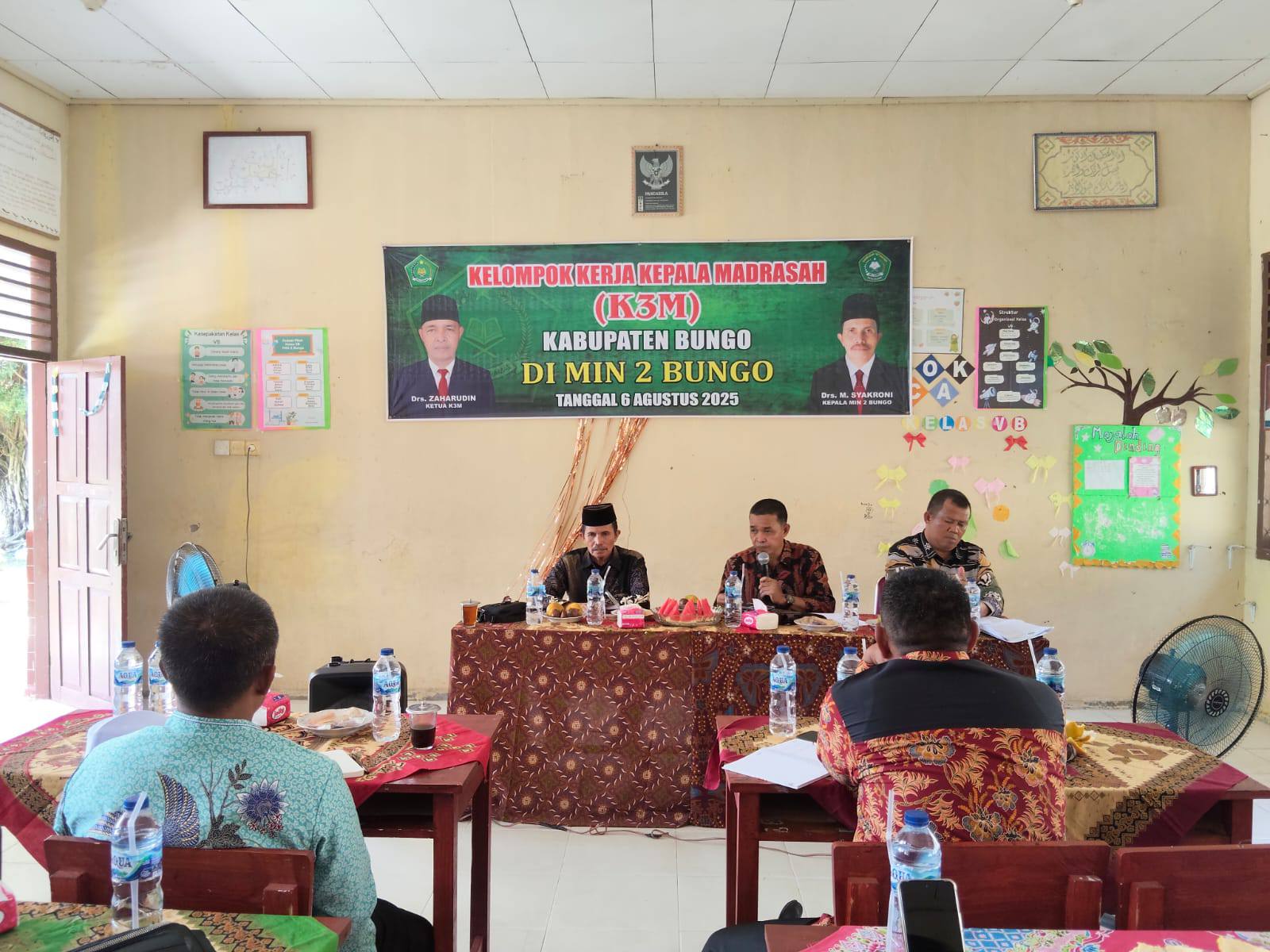 Kepala MTsN 7 Bungo Hadiri Rakor K3M Tingkat Kabupaten di MIN 2 Bungo