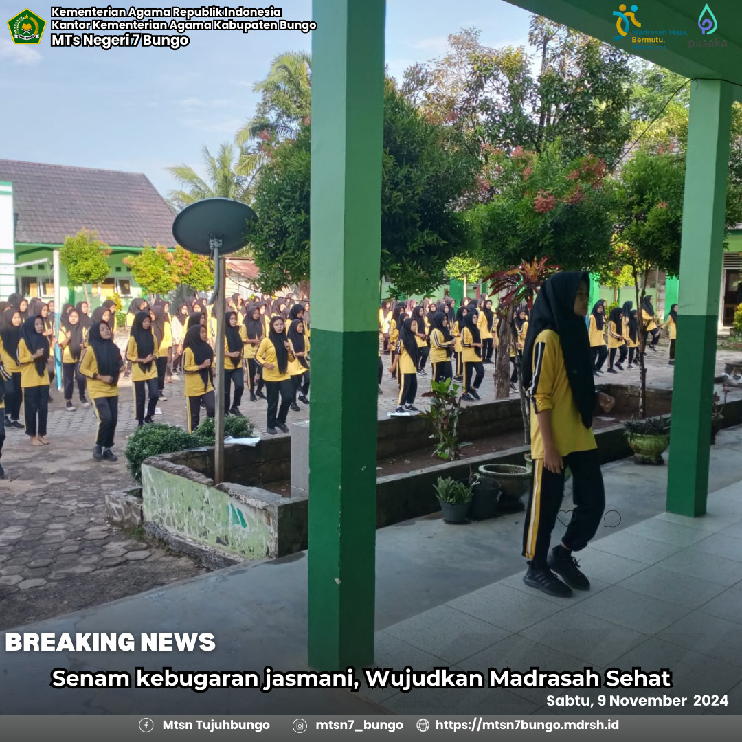 Senam kebugaran jasmani, Wujudkan Madrasah Sehat