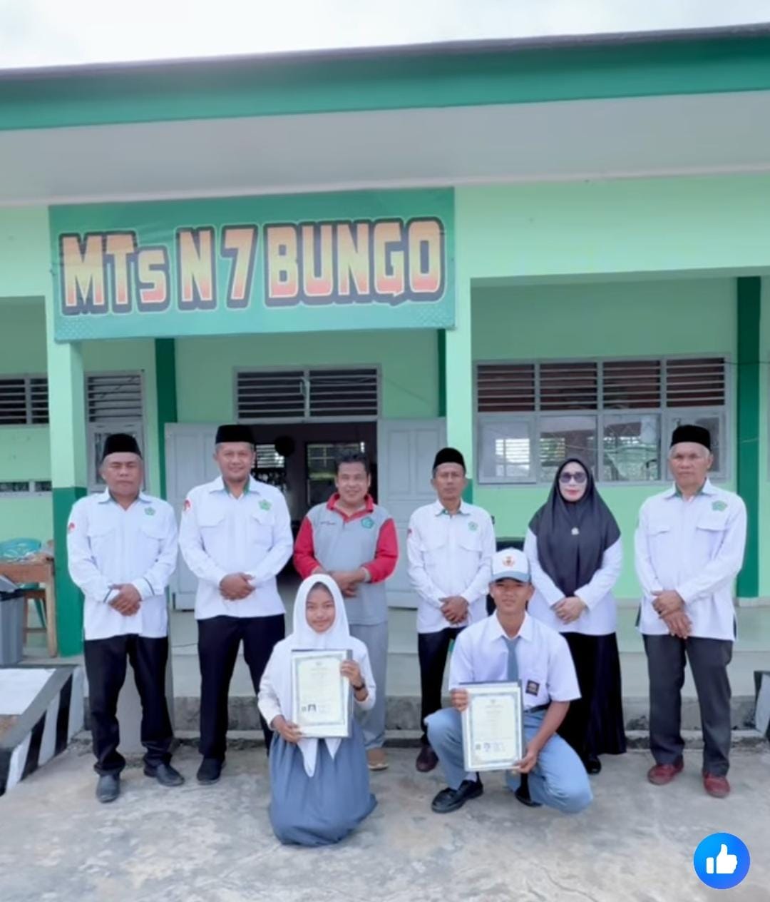 MTsN 7 Bungo Gelar Apel Penyerahan Ijazah untuk Alumni Tahun Ajaran 2024/2025