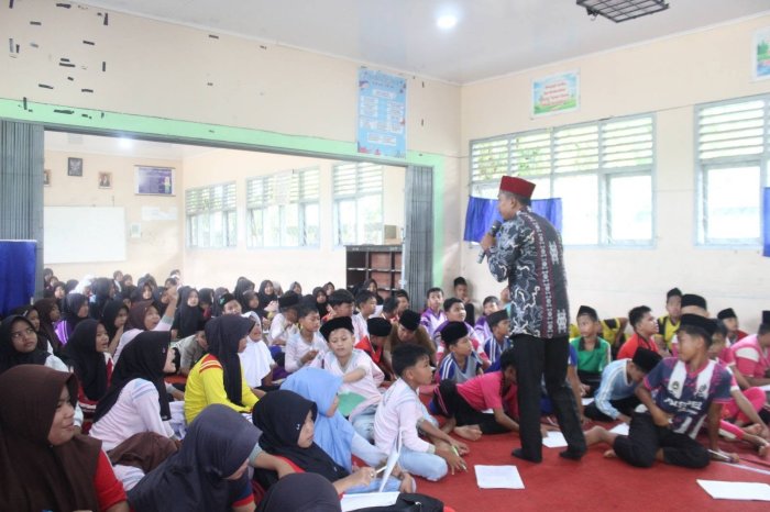 MATAMUDA MTsN 7 Bungo Tanamkan Semangat Kebangsaan dan Moderasi Beragama kepada Peserta Didik Baru MATAMUDA MTsN 7 Bungo Tanamkan Semangat Kebangsaan dan Moderasi Beragama kepada Peserta Didik Baru