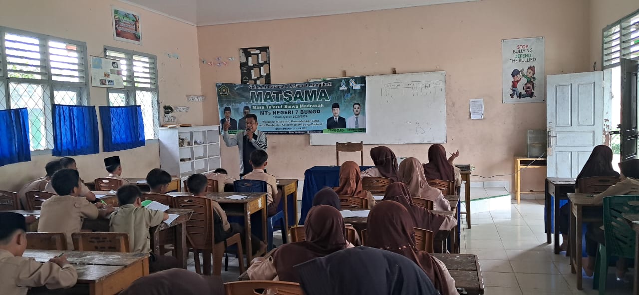 Materi Hari Kedua MATSAMA MTsN 7 Bungo, Materi Pertama Angkat Tema Budaya dan Kebiasaan di Lingkungan Madrasah