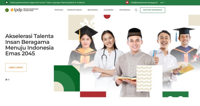 Beasiswa Indonesia Bangkit (BIB) 2026 Resmi Dibuka 1 April 2026