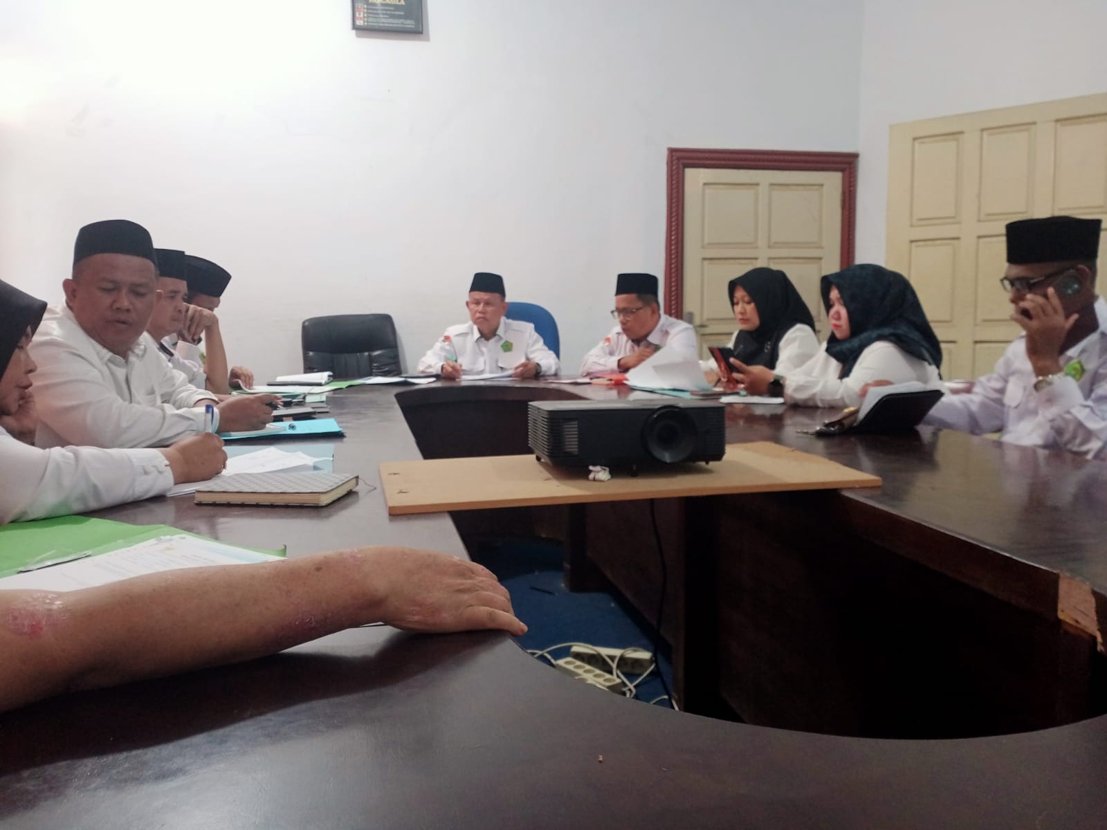 Kamad MTs Negeri 7 Bungo Hadiri Rapat Koordinasi Terkait Data Tenaga Non ASN Tahap II