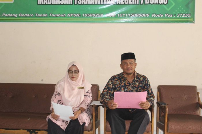 MTsN 7 Bungo Tetapkan Kelulusan PMBM 2026/2027 Melalui Rapat Pleno yang Objektif dan Akuntabel