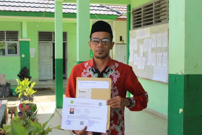 Guru MTsN 7 Bungo Berhasil Menyelesaikan Diklat Calon Kepala Laboratorium