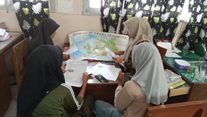 Siswa dan Guru Pembimbing MTsN 7 Bungo Mantapkan Persiapan Jelang Olimpiade Madrasah Indonesia