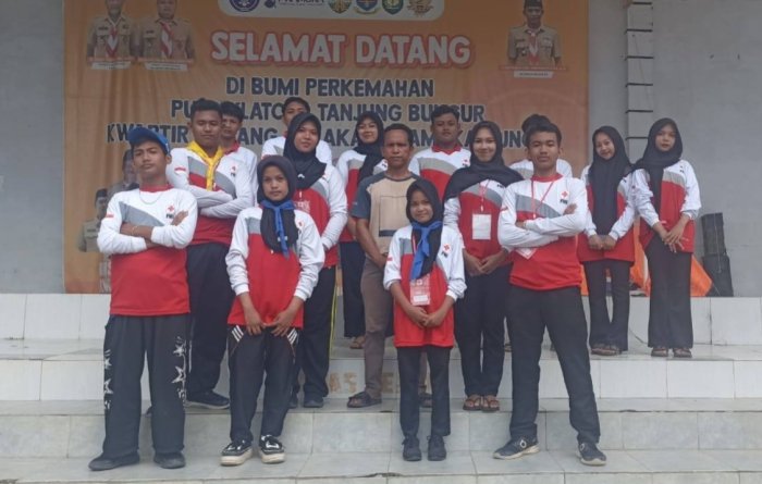 Empat Siswa MTsN 7 Bungo Ikuti Pelatihan Ketua Kelompok PMR di Candika, Ditempa Jiwa Kemanusiaan dan Kepemimpinan