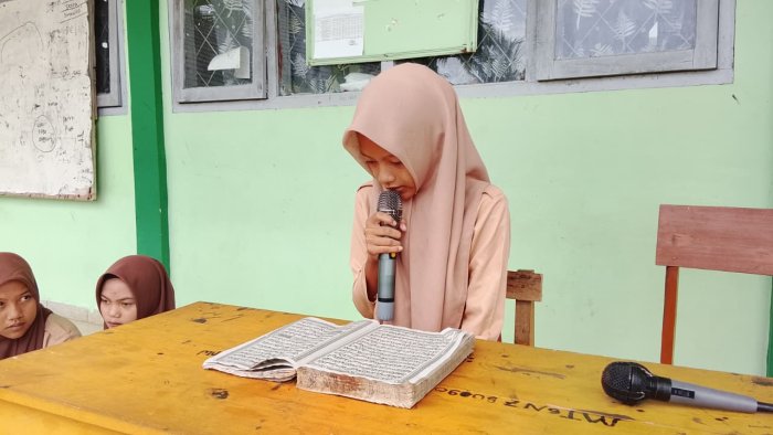 Suasana Semarak Grand Final Pengembangan Minat dan Bakat di MTsN 7 Bungo dengan Penampilan Tilawah Al-Quran