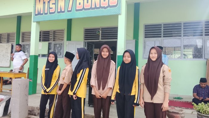 MTsN 7 Bungo Umumkan Pemenang Lomba Senam Kreasi dalam Rangka Perayaan Hari Sumpah Pemuda