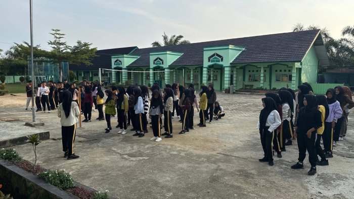 Seleksi Tim Korsik Baru, MTsN 7 Bungo Jaring Talenta Terbaik Marching Band Baha Syahdu