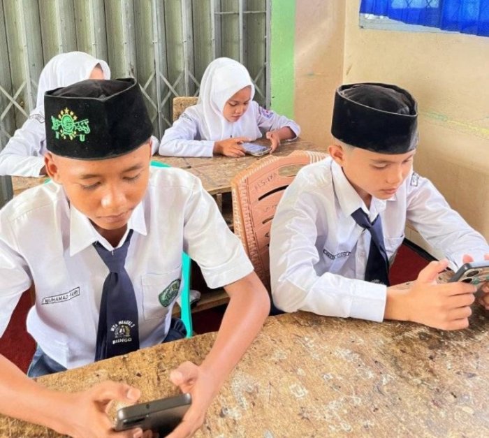 Pelaksanaan ASAS Ganjil MTsN 7 Bungo: CBT Berbasis Android Hadirkan Ujian Lebih Efisien dan Modern