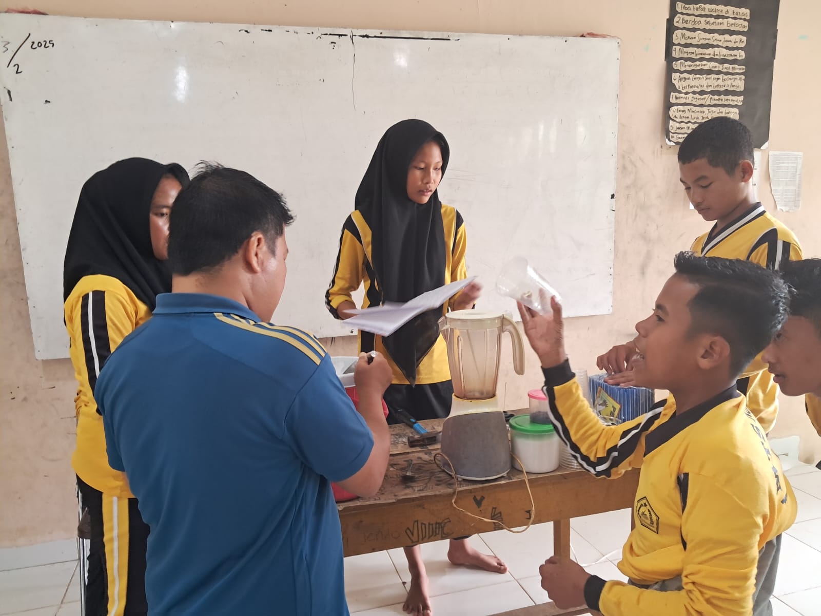 Inovasi Pembelajaran Siswa MTs N 7 Bungo Mapel Bahasa Inggris dengan materi procedure text