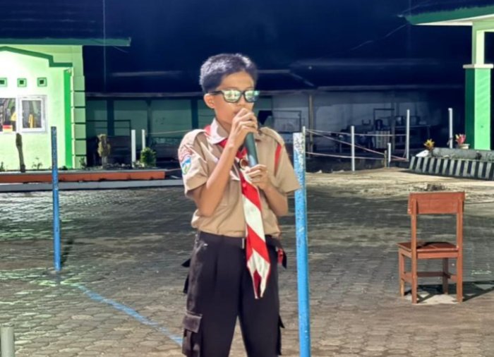 Perlombaan Stand Up Comedy Meriahkan Malam Persami MTsN 7 Bungo