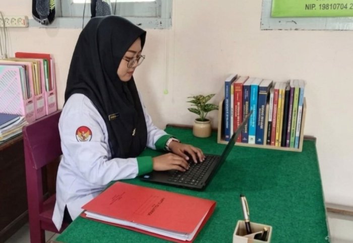 MTsN 7 Bungo Matangkan Persiapan ASAS Genap Berbasis Android, Wujudkan Assessment Digital yang Efektif dan Transparan