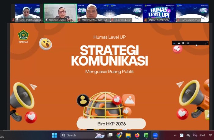 Tingkatkan Kapasitas Komunikasi Publik, Tim Humas MTsN 7 Bungo Ikuti Humas Level Up untuk Kuasai Strategi Ruang Publik