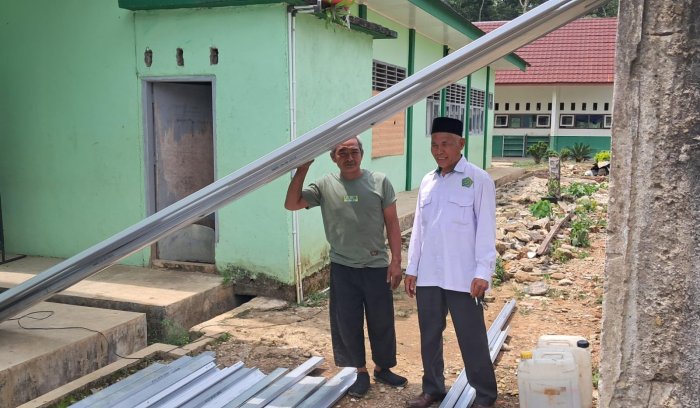 MTsN 7 Bungo Bangun Area Parkir Baru demi Kenyamanan Warga Madrasah
