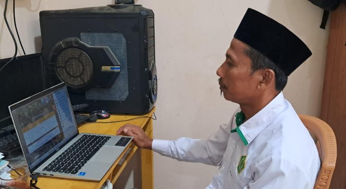 Bapak Muhammad Fauzan Ikuti Diklat PPSPM Secara Daring