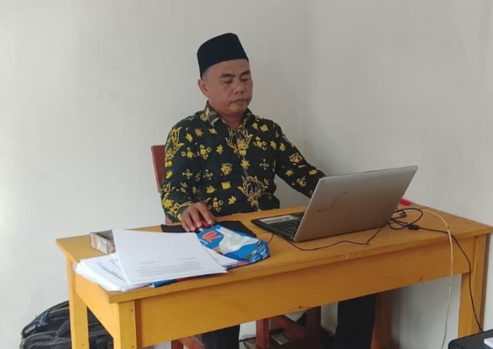 Direktorat KSKK Madrasah Gelar Sosialisasi KMA 1503 Tahun 2025, MTsN 7 Bungo Ikut Serta Secara Daring