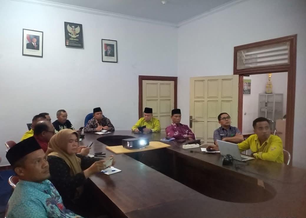 Kepala MTsN 7 Bungo Ikuti Rapat Koordinasi Pembekalan Mentor Latsar CPNS Kemenag Provinsi Jambi