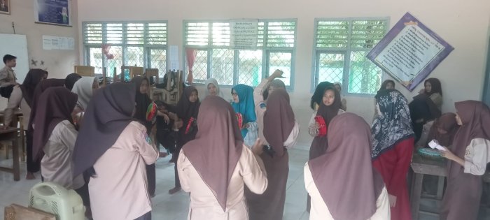 MTsN 7 Bungo Gelar Latihan Ekstrakurikuler Qasidah Rebana, Tanamkan Nilai Religius Melalui Seni Islami