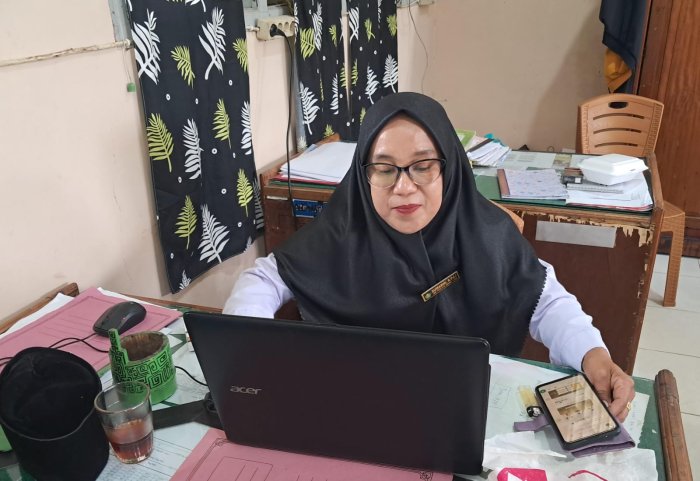 Tingkatkan Kompetensi dan Profesionalisme, Guru MTsN 7 Bungo Antusias Ikuti Pelatihan Pintar Kemenag