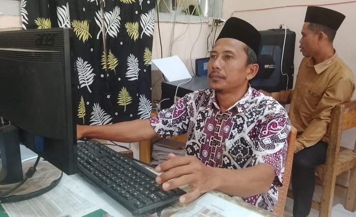 Gerak Cepat Tindaklanjuti Surat TPG 2026, MTsN 7 Bungo Tuntaskan Penyesuaian Data Guru di EMIS GTK