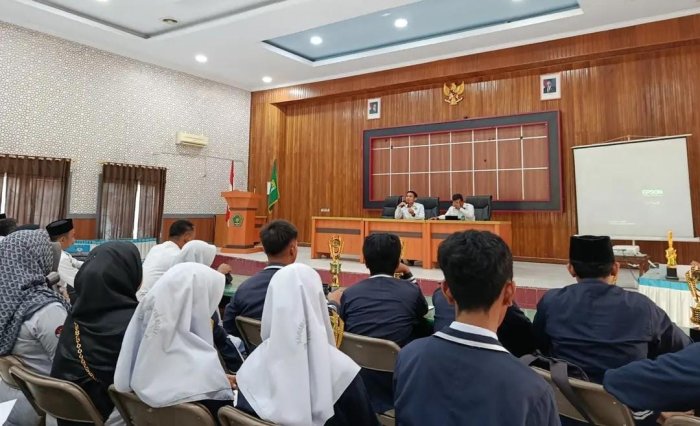 Kepala MTsN 7 Bungo Ikuti Rakor Usai Pembagian Hadiah OMI Tingkat Kabupaten